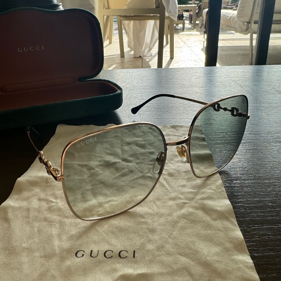 Gucci gold sunglasses - Picture 2 of 5